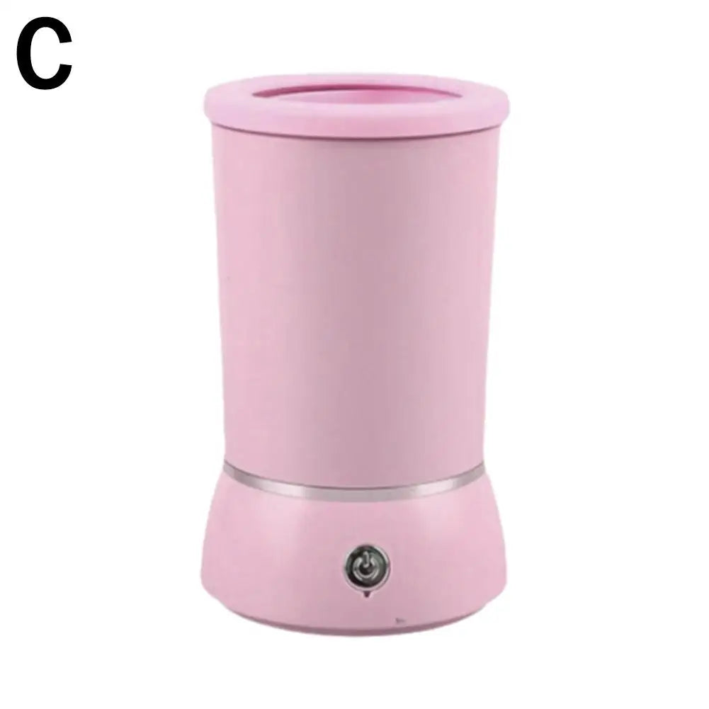 CurliPaws Automatic Dog Paw Washer — Electric Pet Paw Cleaner Cup with Soft Silicone Bristles and USB Rechargeable Battery