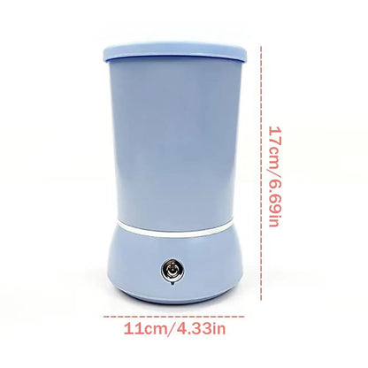 CurliPaws Automatic Dog Paw Washer — Electric Pet Paw Cleaner Cup with Soft Silicone Bristles and USB Rechargeable Battery