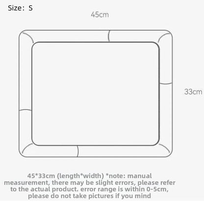 New High Quality Waterproof Cooling Puppy Bed Breathable Square Mat Pet Sleeping Pad Non-Slip Bottom Ice Pad for Puppy Dogs Cats
