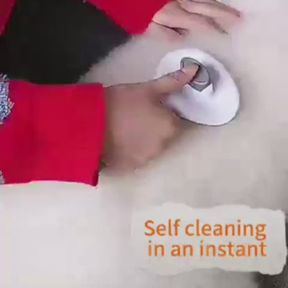 CurliPaws Self-Cleaning Slicker Brush — Professional Pet Hair Removal Comb with One-Click Fur Release Button for Dogs and Cats